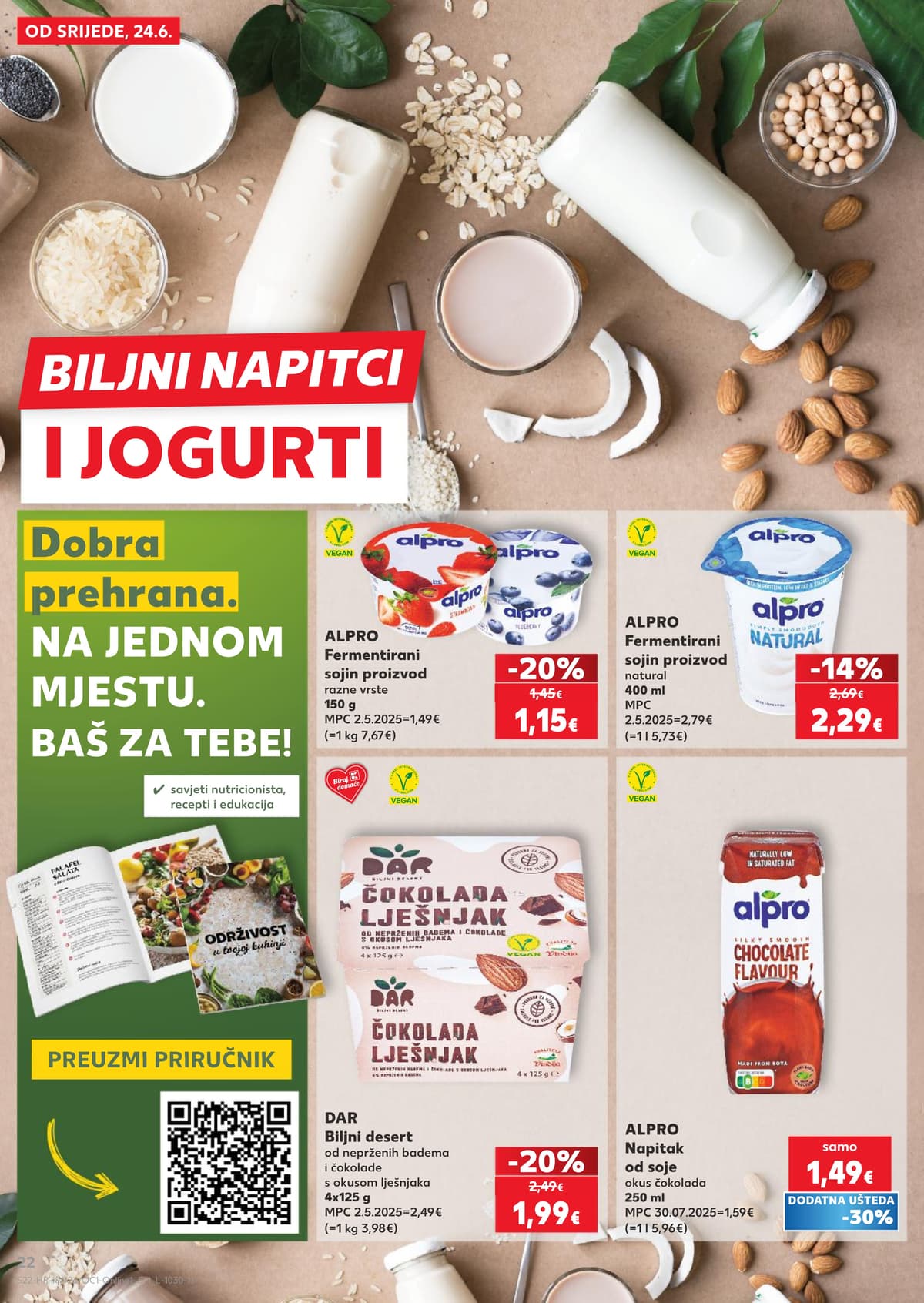 Stranica 22. Kaufland kataloga - Najbolje za doručak od 22.06.2026