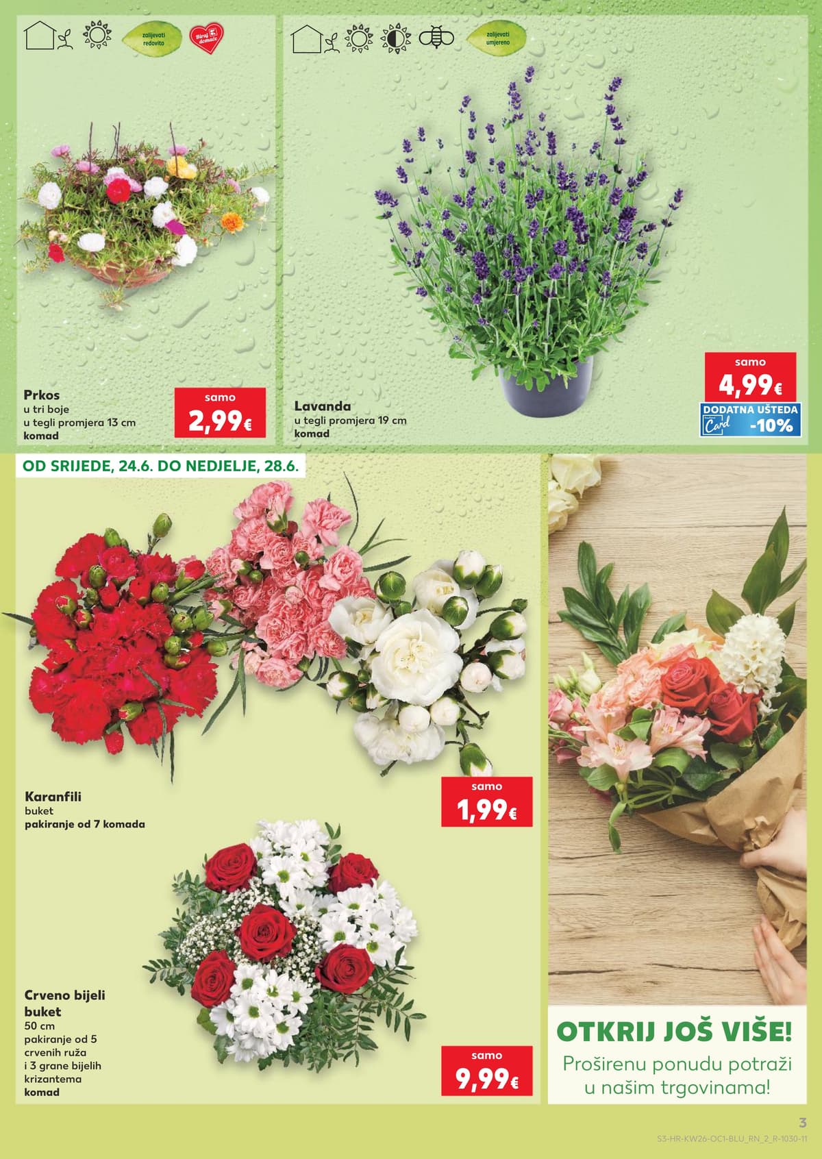 Stranica 3. Kaufland kataloga - Najbolje za doručak od 22.06.2026