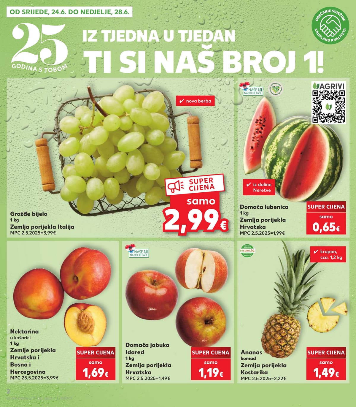 Stranica 2. Kaufland kataloga - Tjedna Akcija