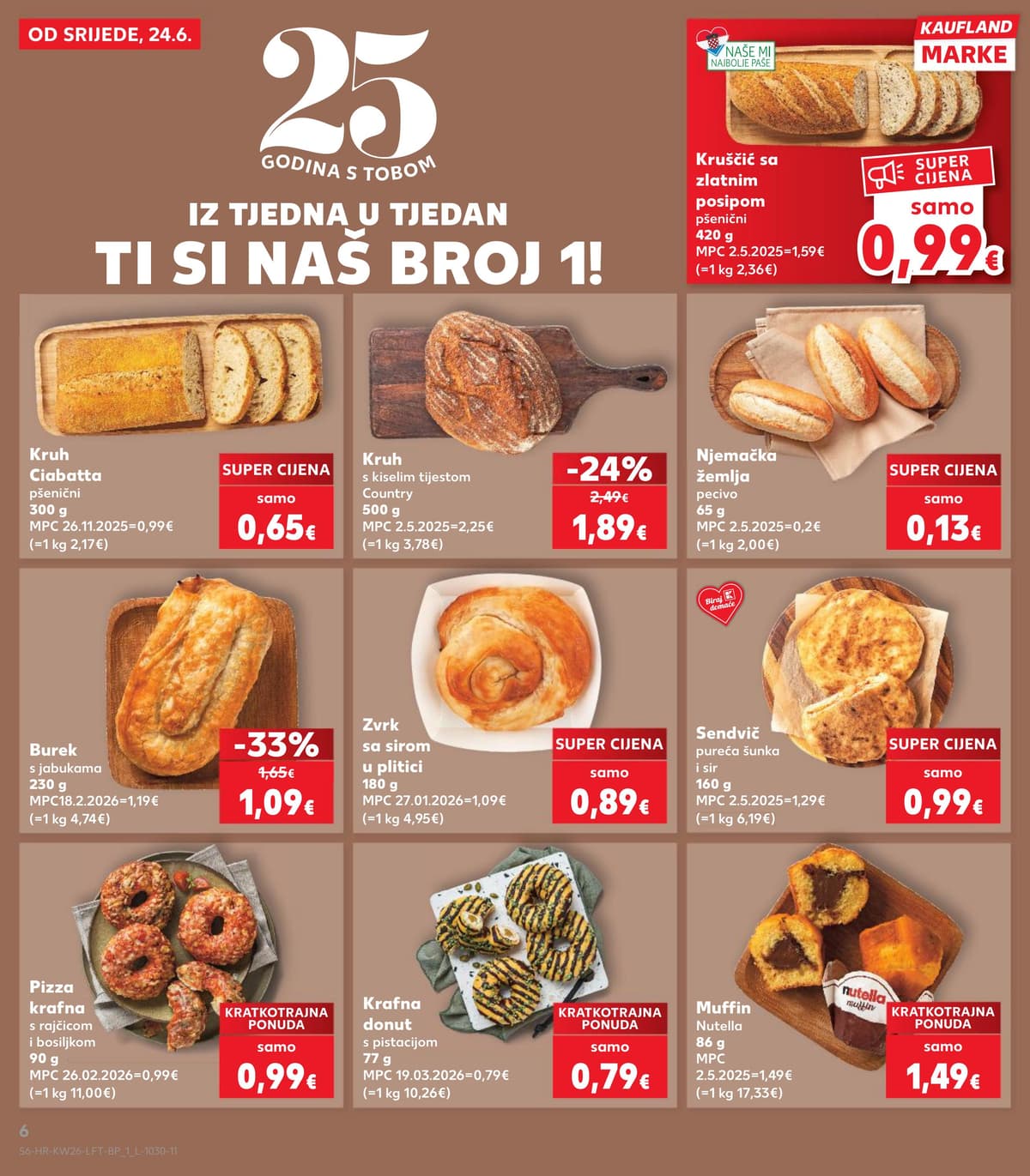Stranica 6. Kaufland kataloga - Tjedna Akcija