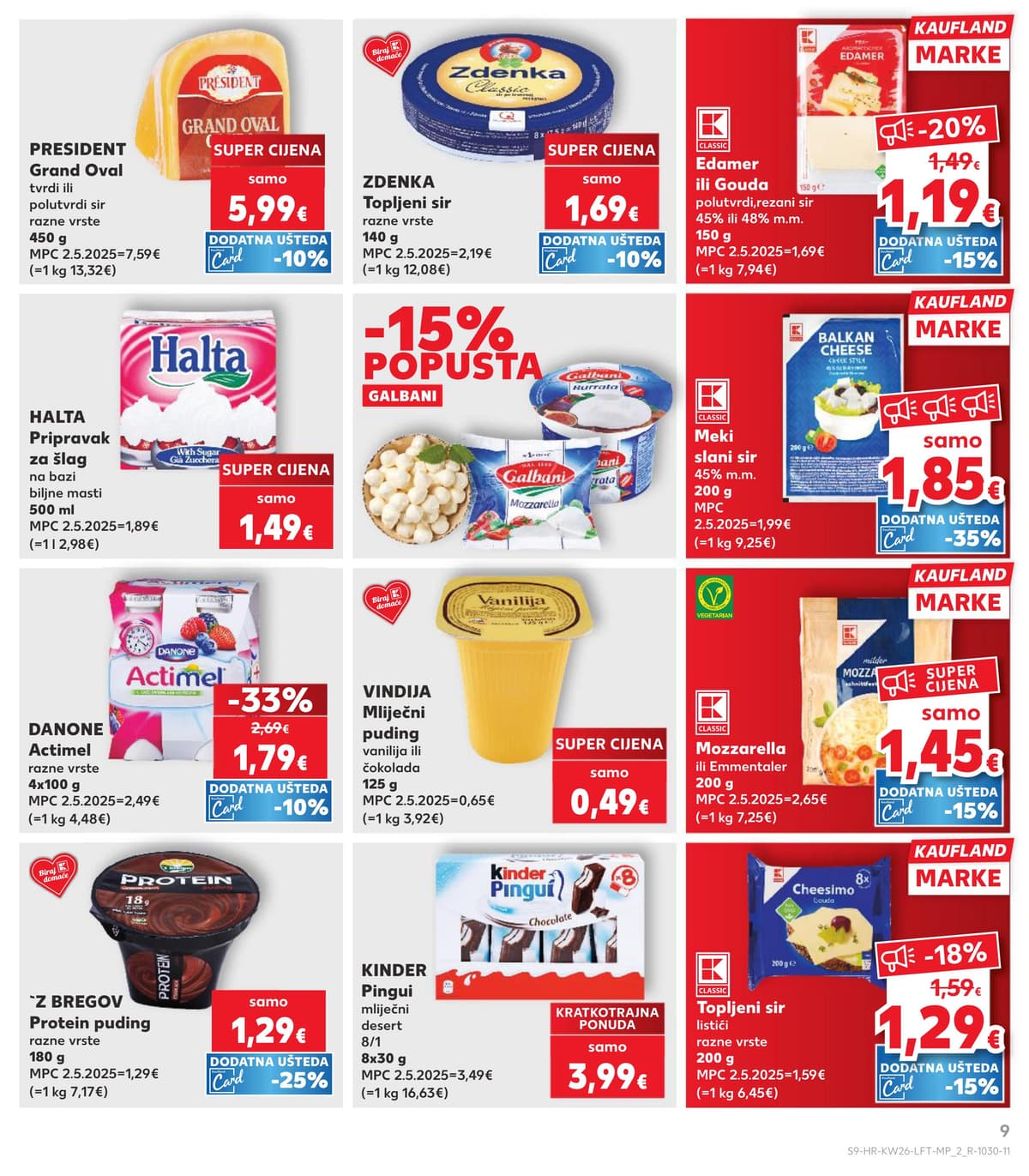 Stranica 9. Kaufland kataloga - Tjedna Akcija