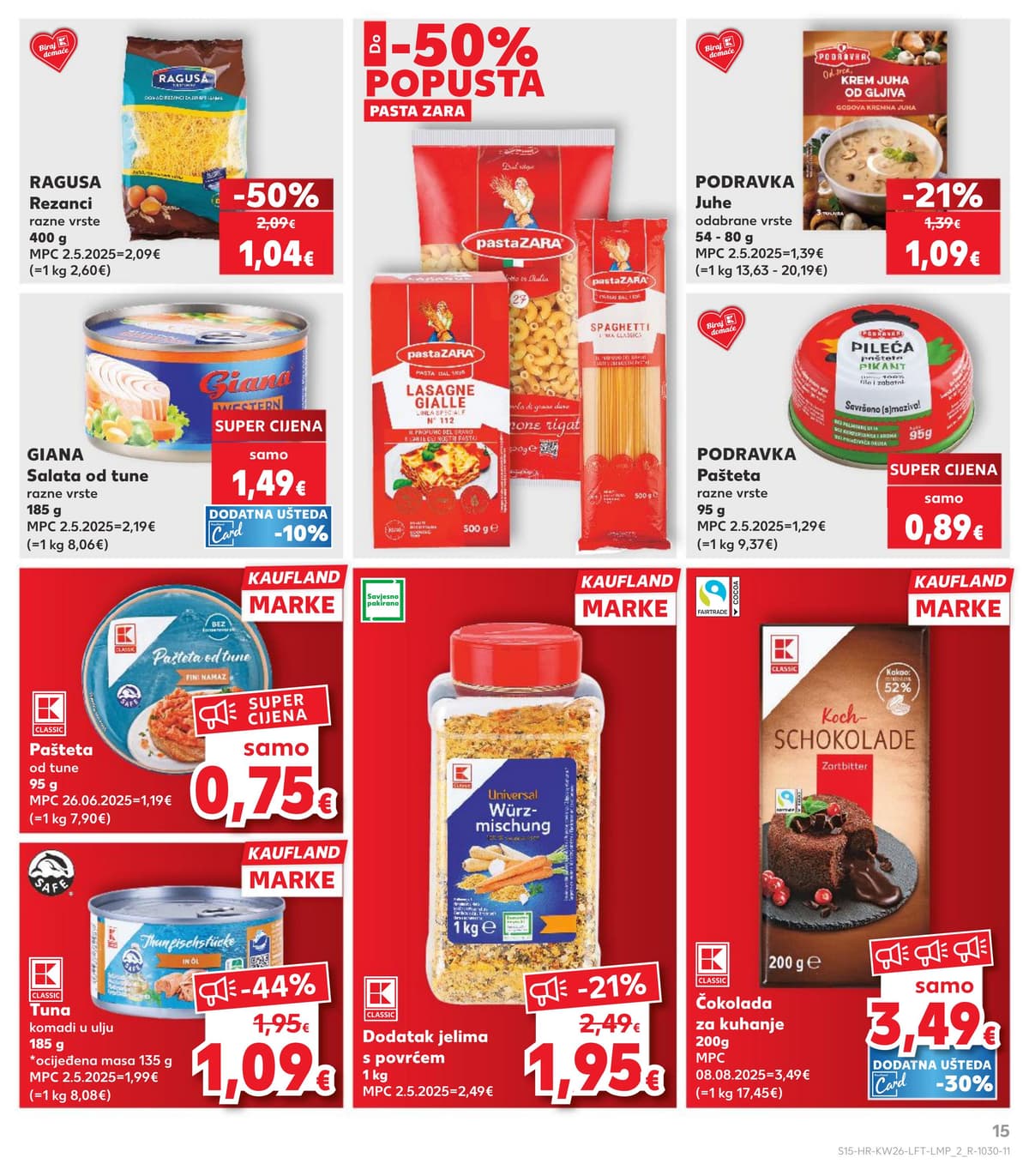 Stranica 15. Kaufland kataloga - Tjedna Akcija