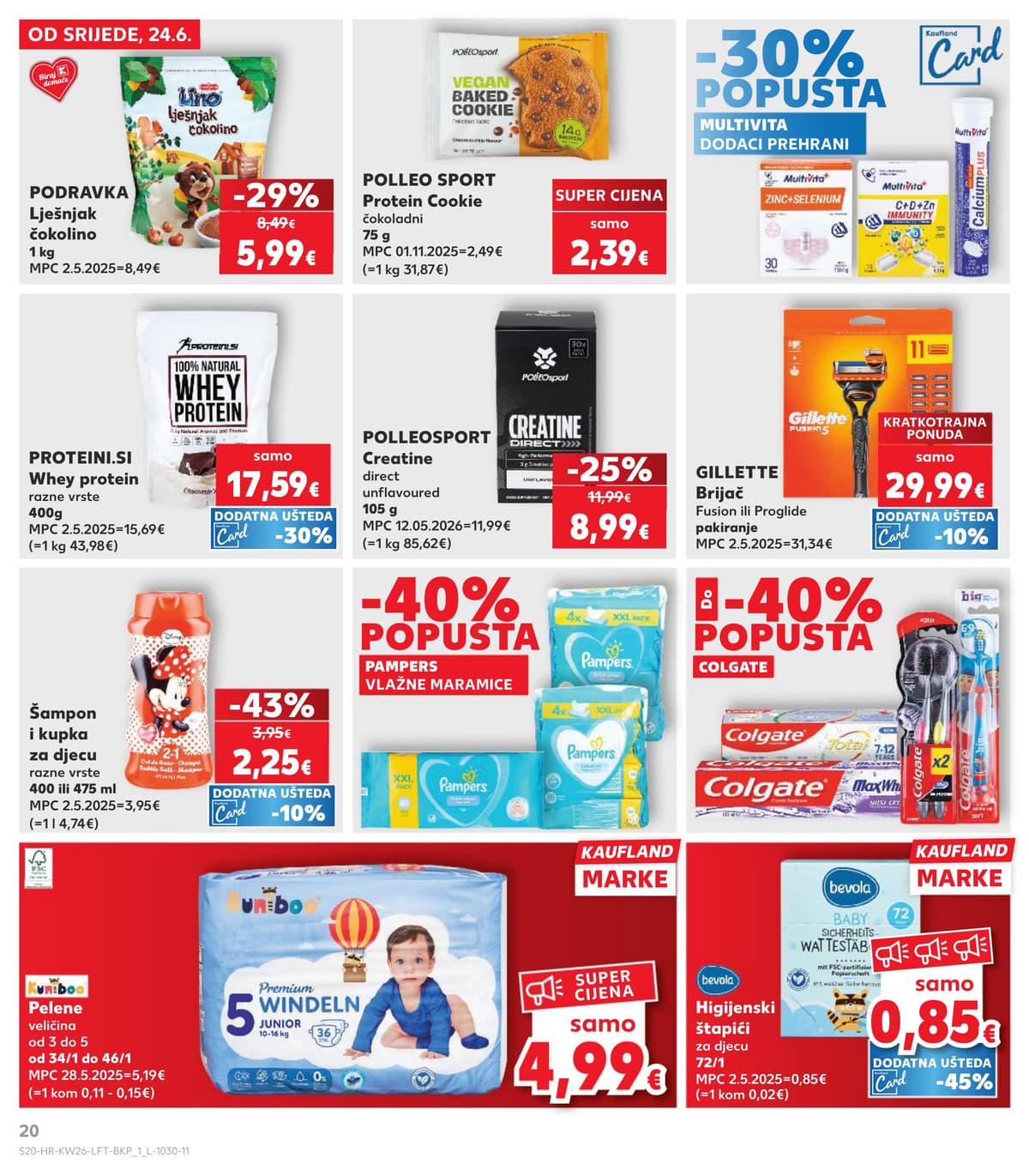 Stranica 20. Kaufland kataloga - Tjedna Akcija