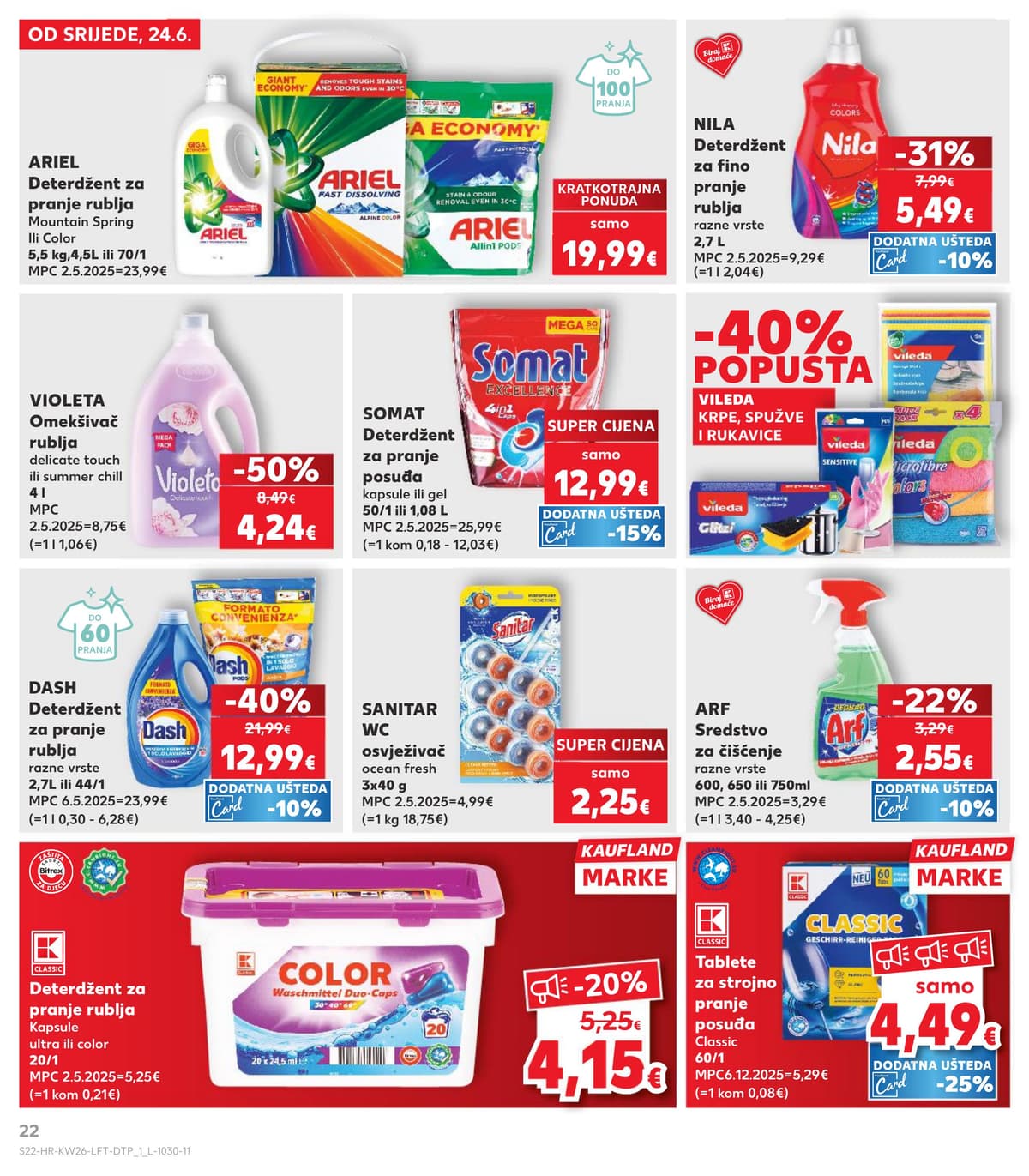 Stranica 22. Kaufland kataloga - Tjedna Akcija