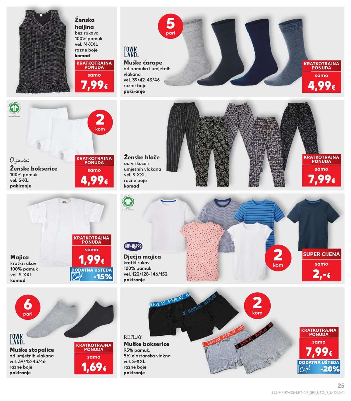 Stranica 25. Kaufland kataloga - Tjedna Akcija od 22.06.2026