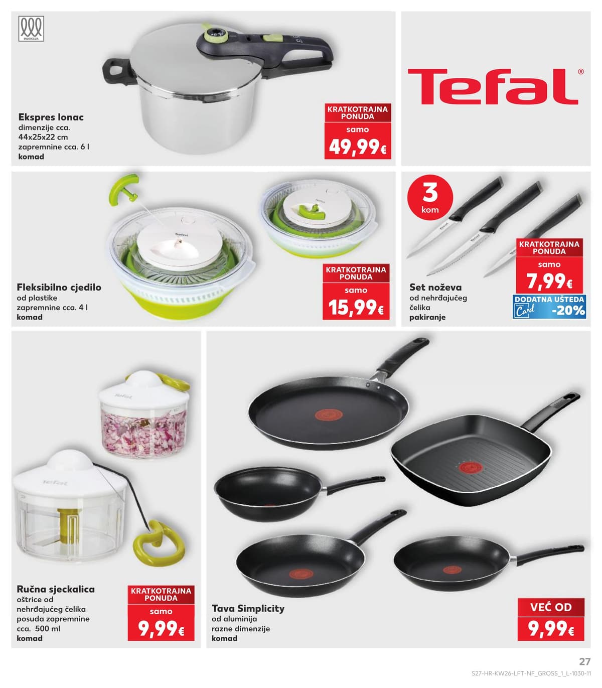 Stranica 27. Kaufland kataloga - Tjedna Akcija od 22.06.2026