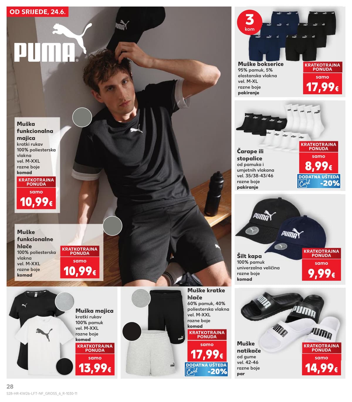 Stranica 28. Kaufland kataloga - Tjedna Akcija od 22.06.2026
