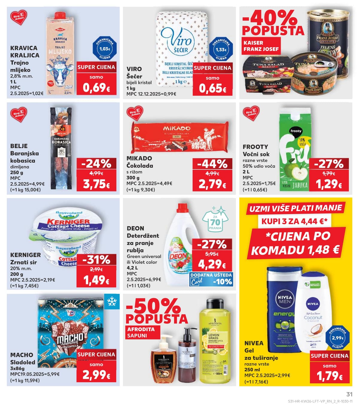 Stranica 31. Kaufland kataloga - Tjedna Akcija