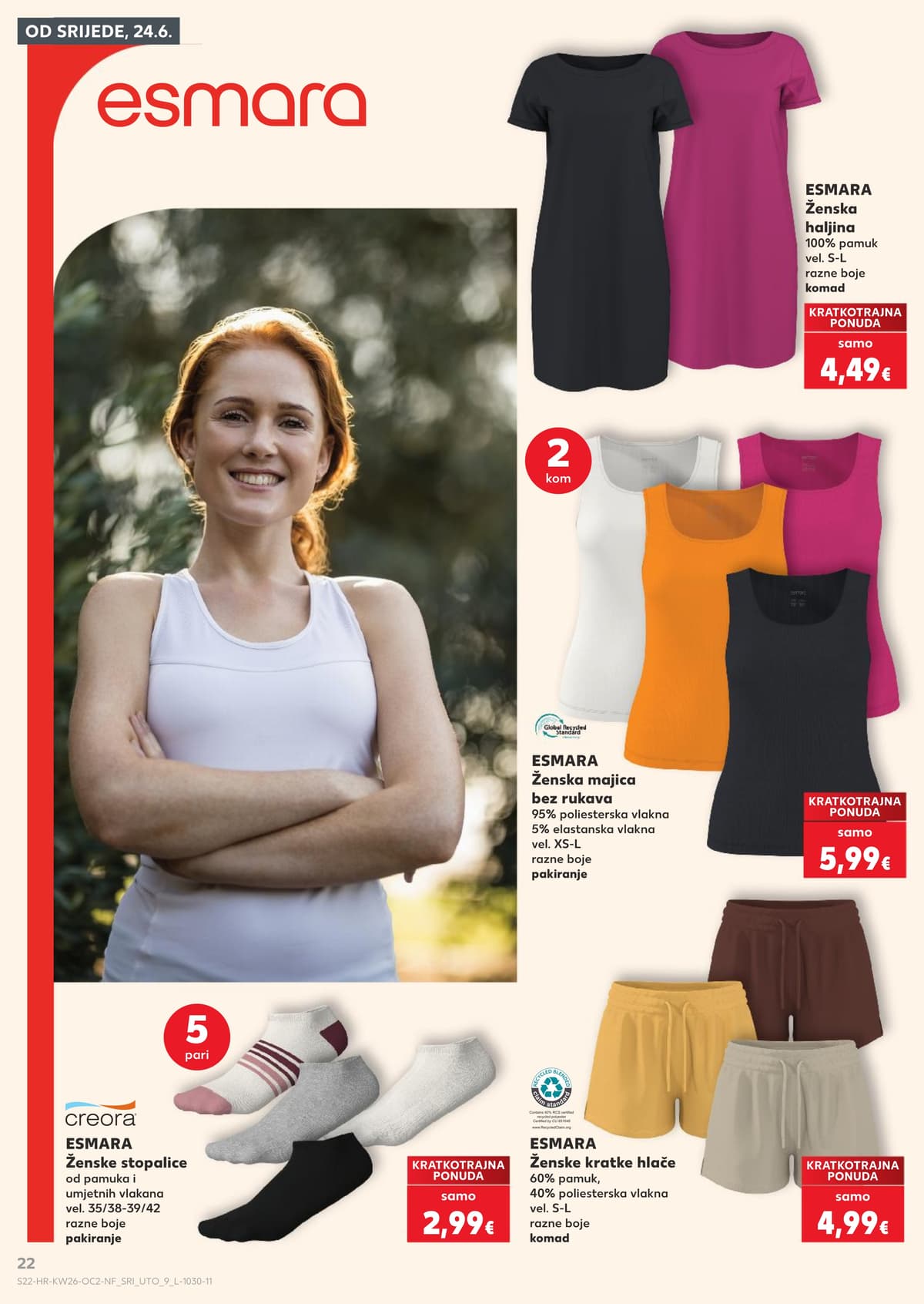 Stranica 22. Kaufland kataloga - Neprehrana od 22.06.2026