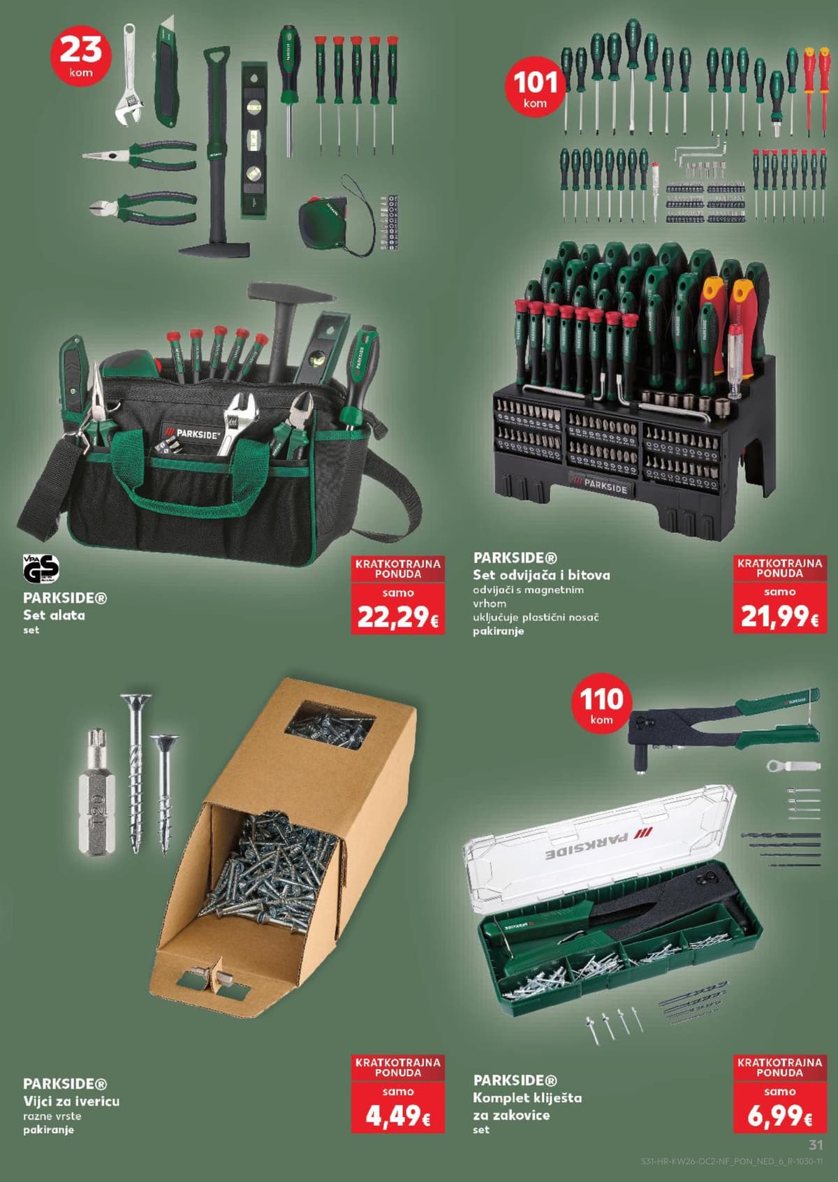 Stranica 31. Kaufland kataloga - Neprehrana