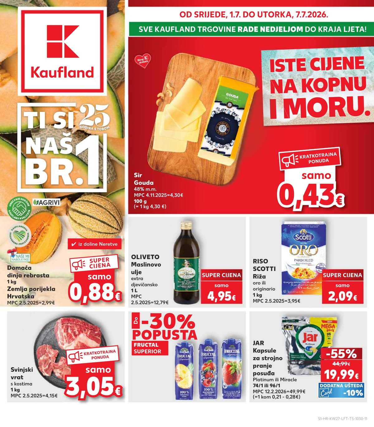Stranica 1. Kaufland kataloga - Prehrana