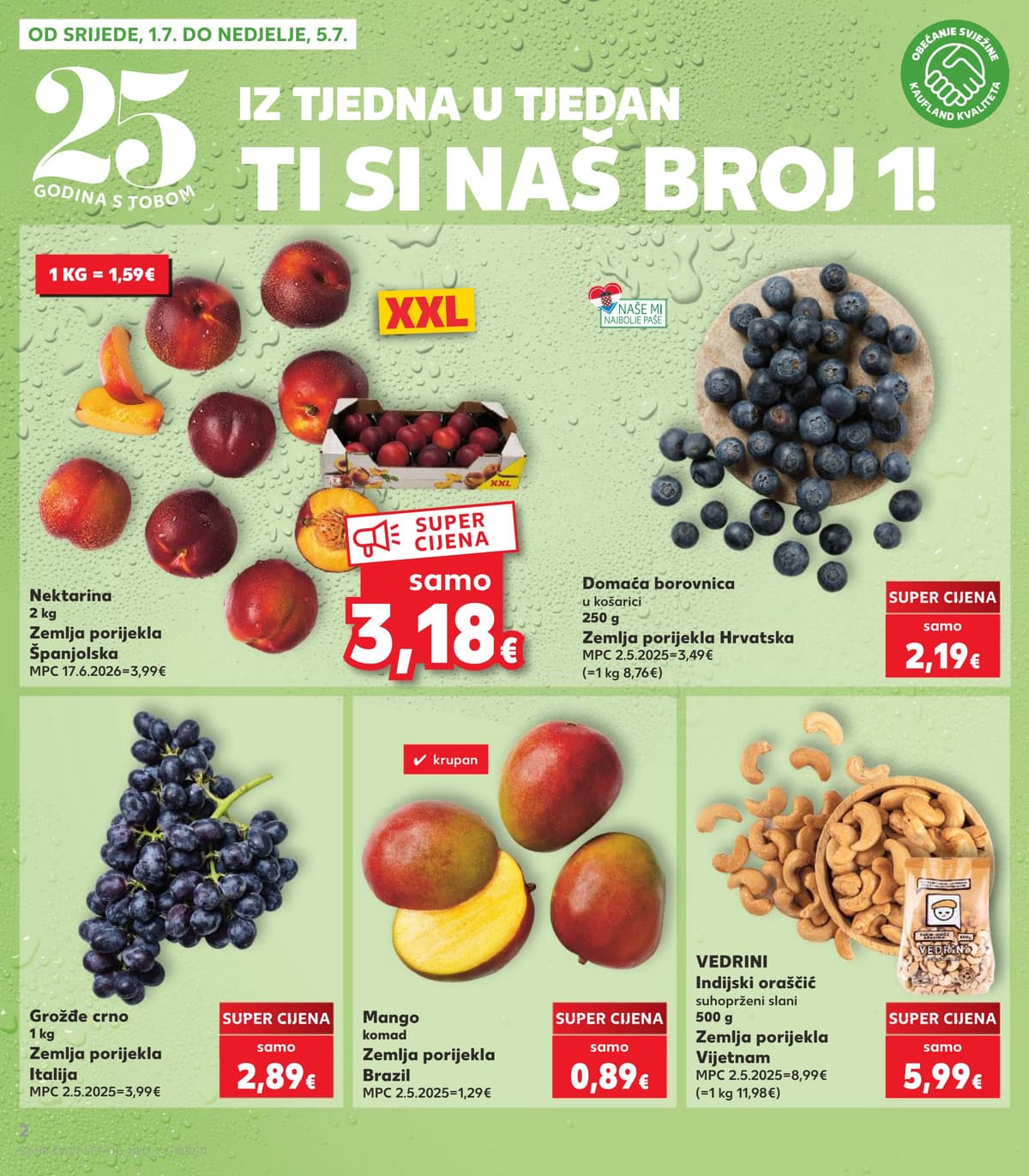 Stranica 2. Kaufland kataloga - Prehrana
