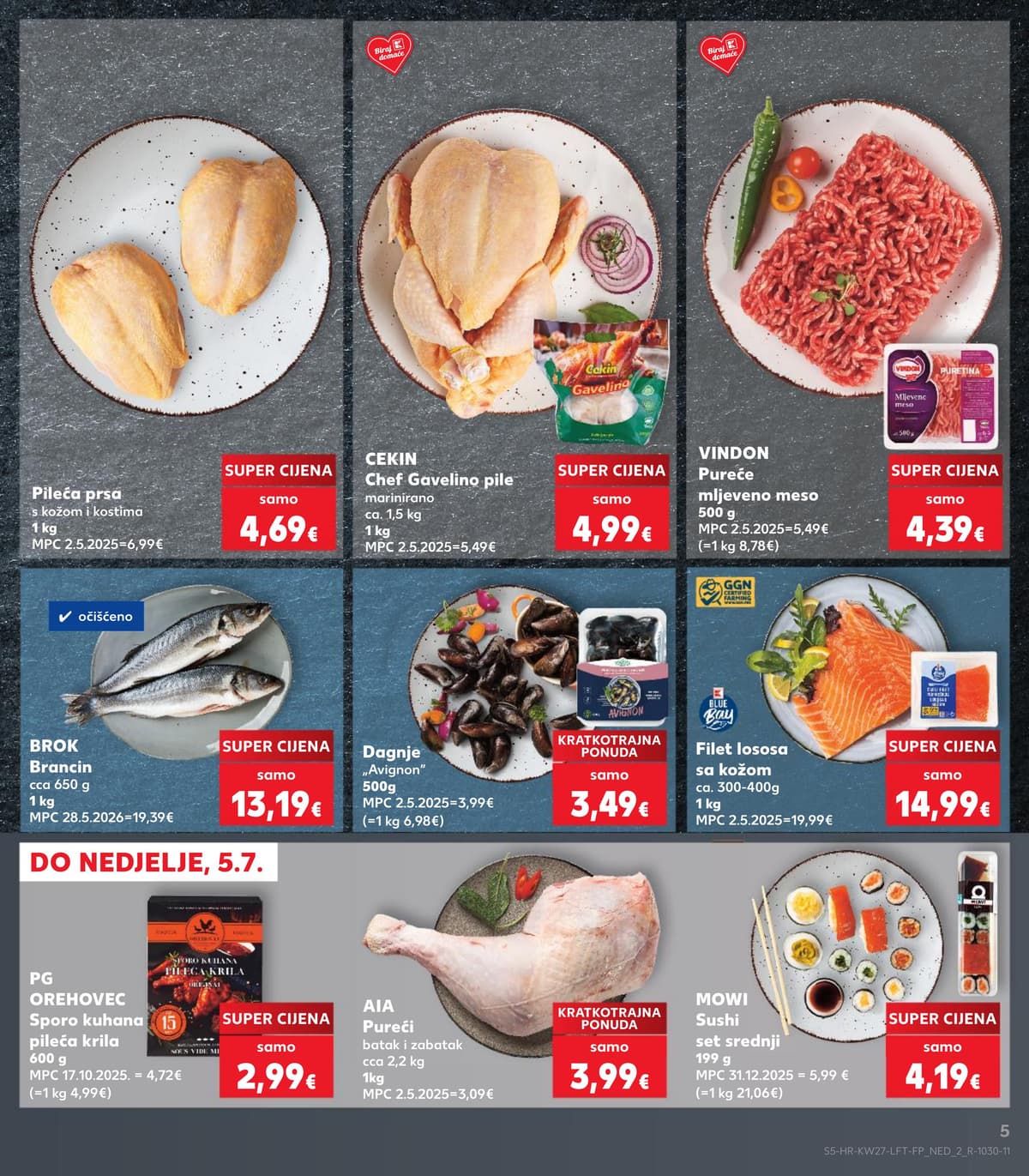 Stranica 5. Kaufland kataloga - Prehrana od 28.06.2026