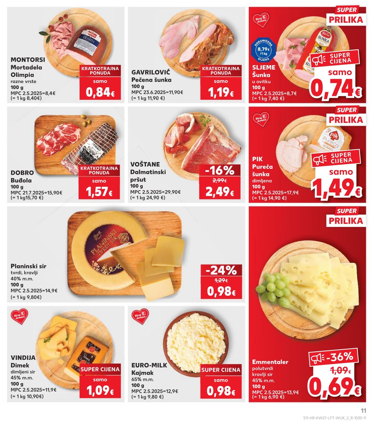 Stranica 11. Kaufland kataloga - Prehrana od 28.06.2026