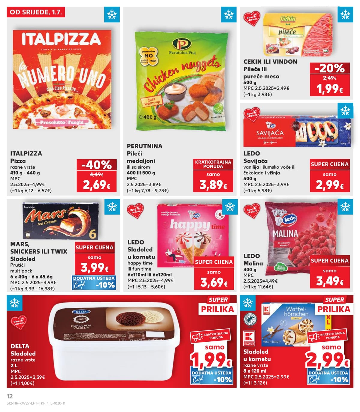 Stranica 12. Kaufland kataloga - Prehrana
