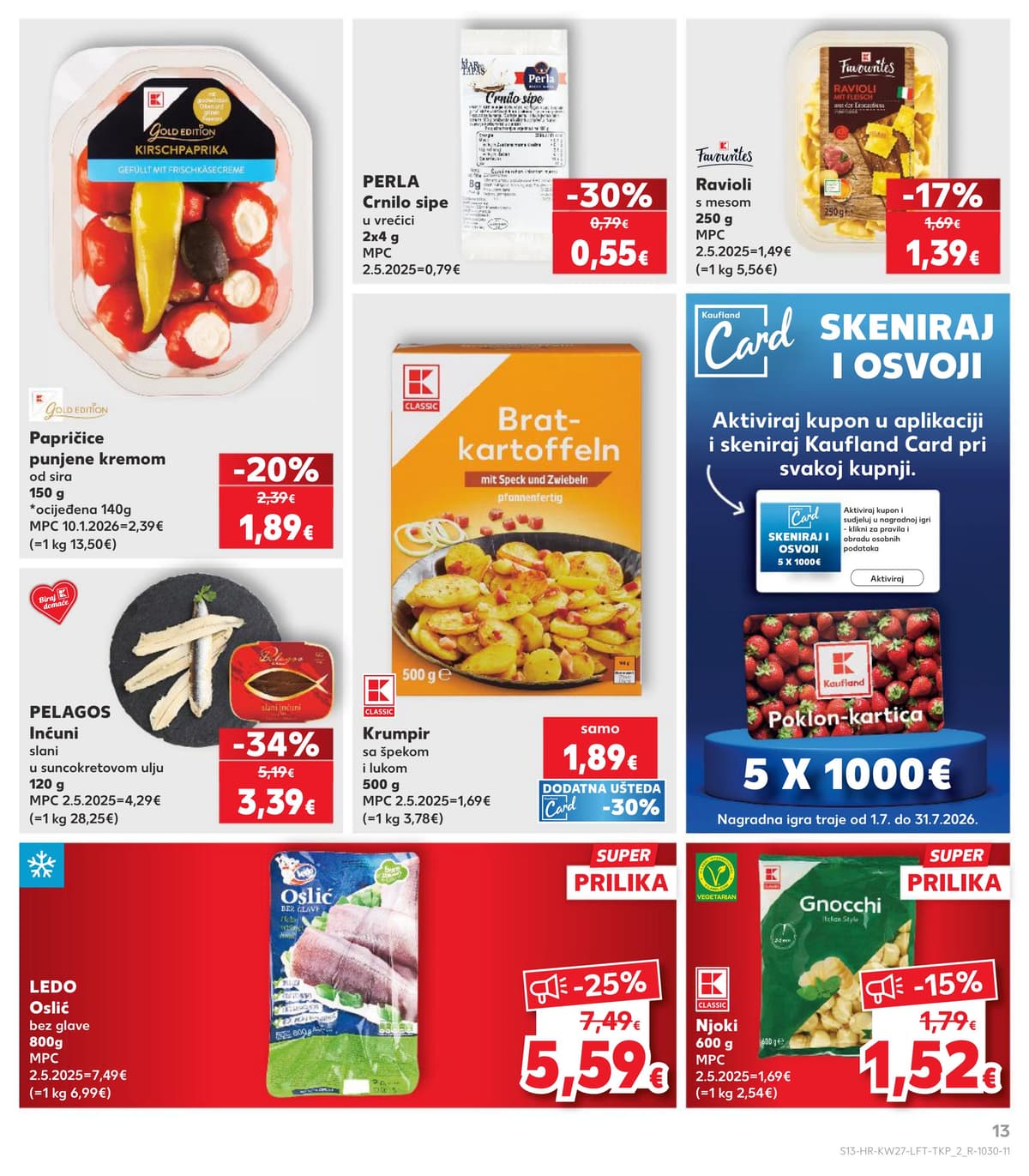 Stranica 13. Kaufland kataloga - Prehrana