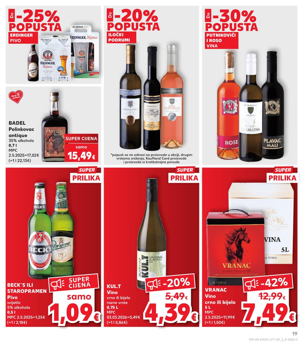 Stranica 19. Kaufland kataloga - Prehrana