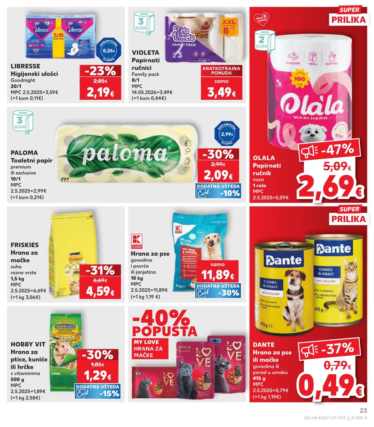 Stranica 23. Kaufland kataloga - Prehrana