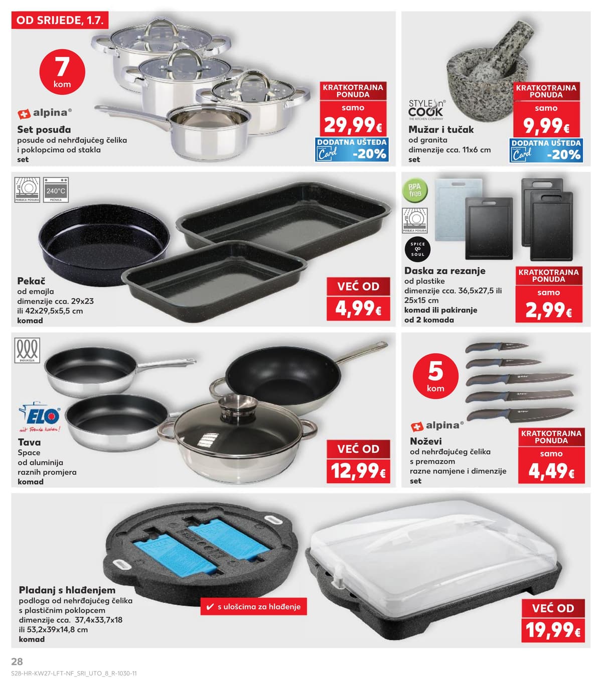 Stranica 28. Kaufland kataloga - Prehrana od 28.06.2026