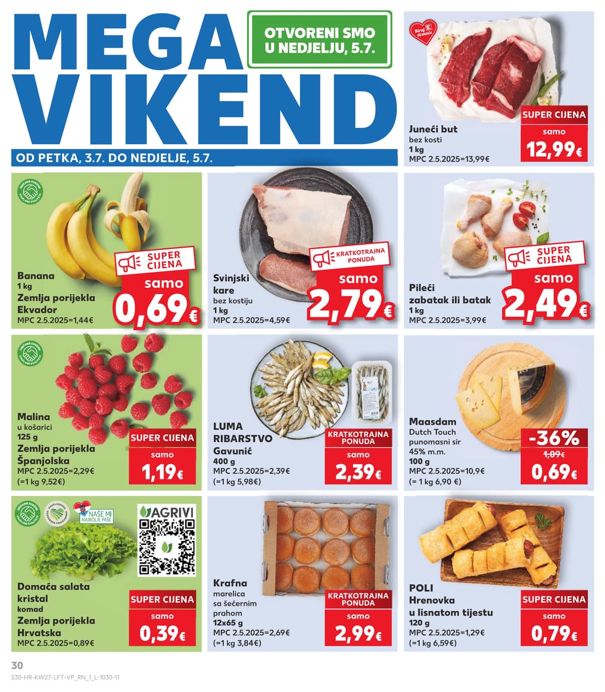 Stranica 30. Kaufland kataloga - Prehrana