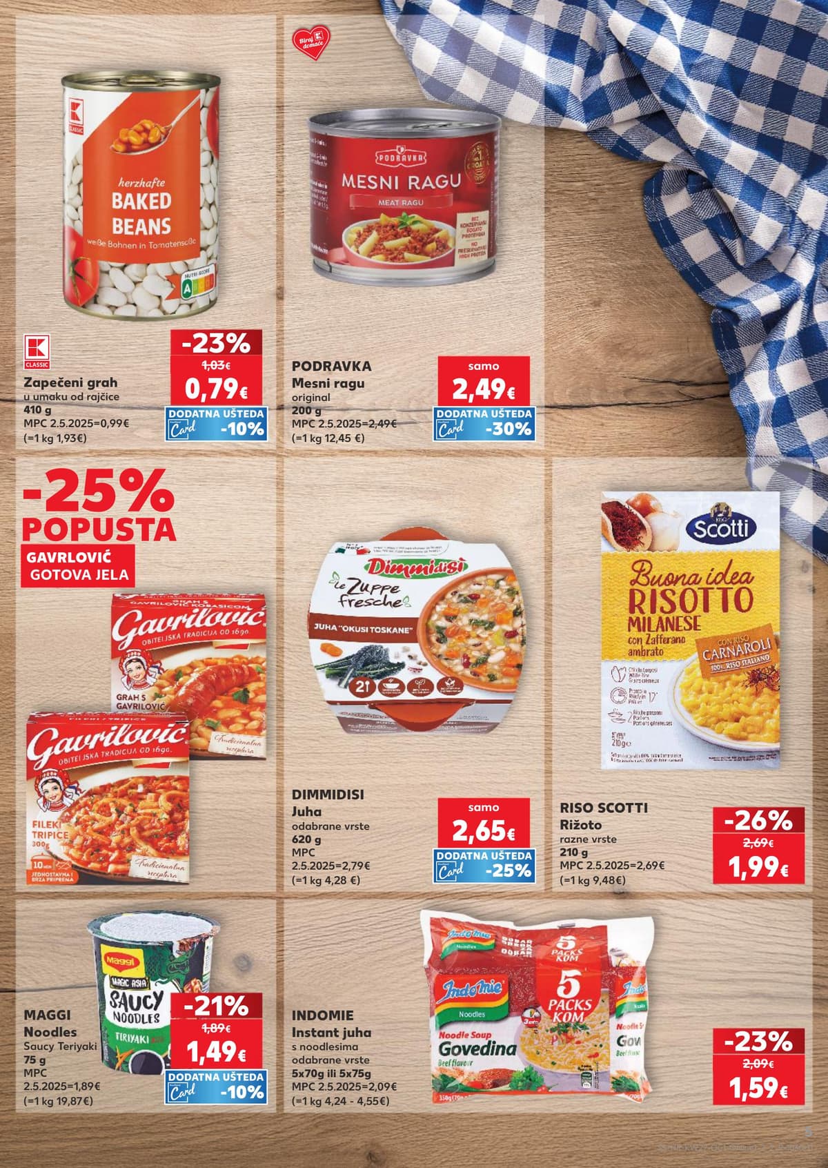Stranica 5. Kaufland kataloga - Gotova jela, kava i keksi... od 28.06.2026