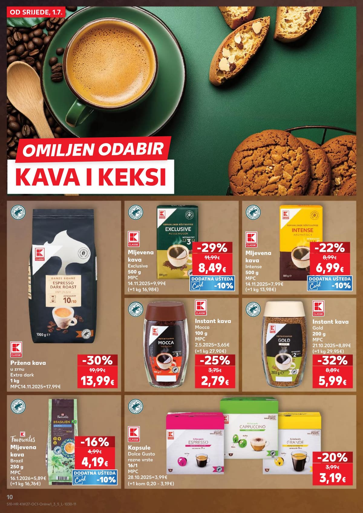 Stranica 10. Kaufland kataloga - Gotova jela, kava i keksi...