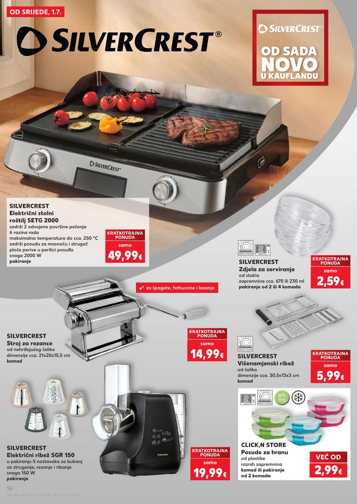 Stranica 16. Kaufland kataloga - Neprehrana od 28.06.2026