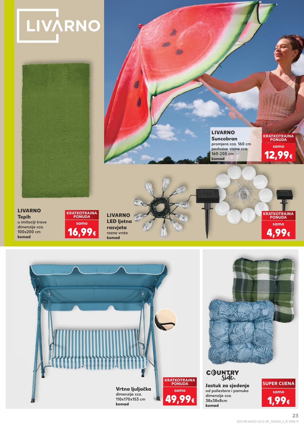 Stranica 23. Kaufland kataloga - Neprehrana od 28.06.2026