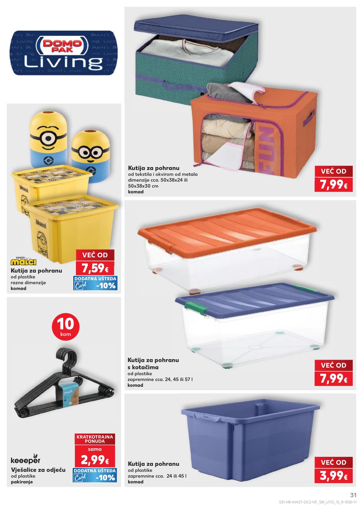 Stranica 31. Kaufland kataloga - Neprehrana od 28.06.2026