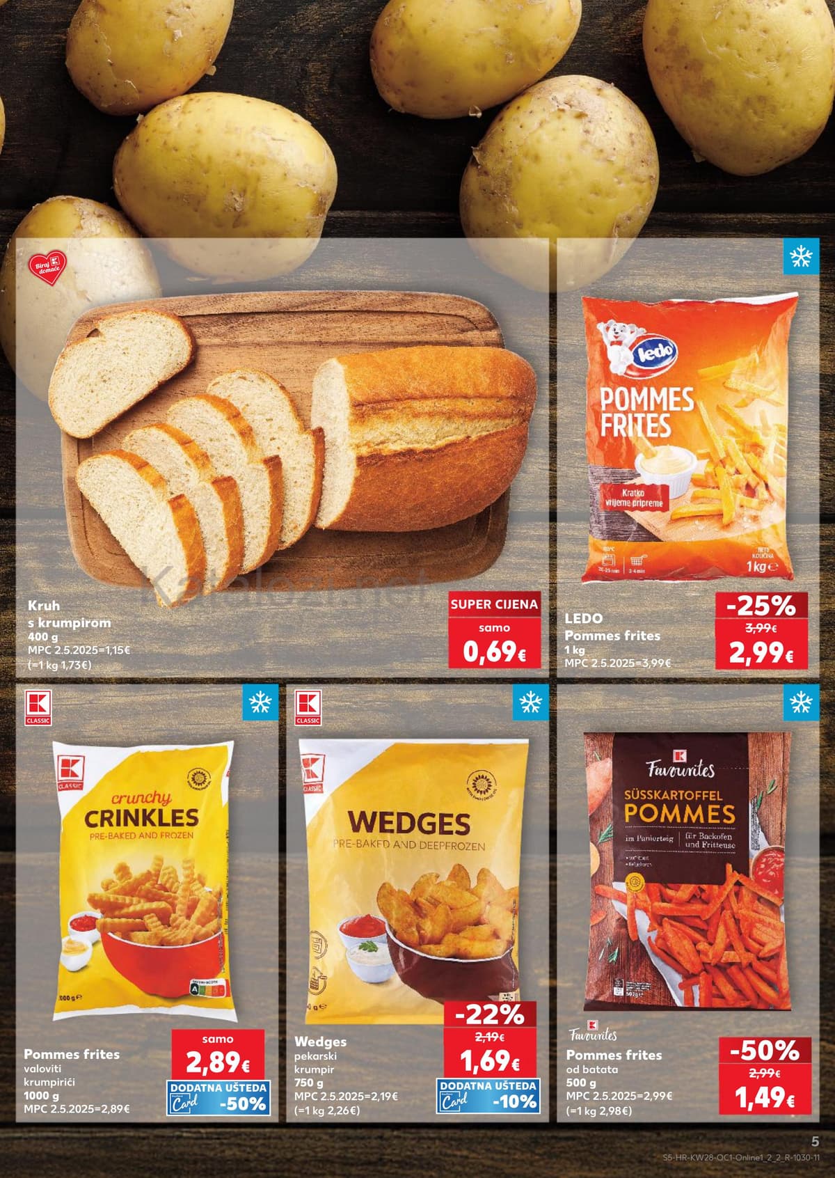 Stranica 5. Kaufland kataloga - Sendviči, najbolje od krumpira...