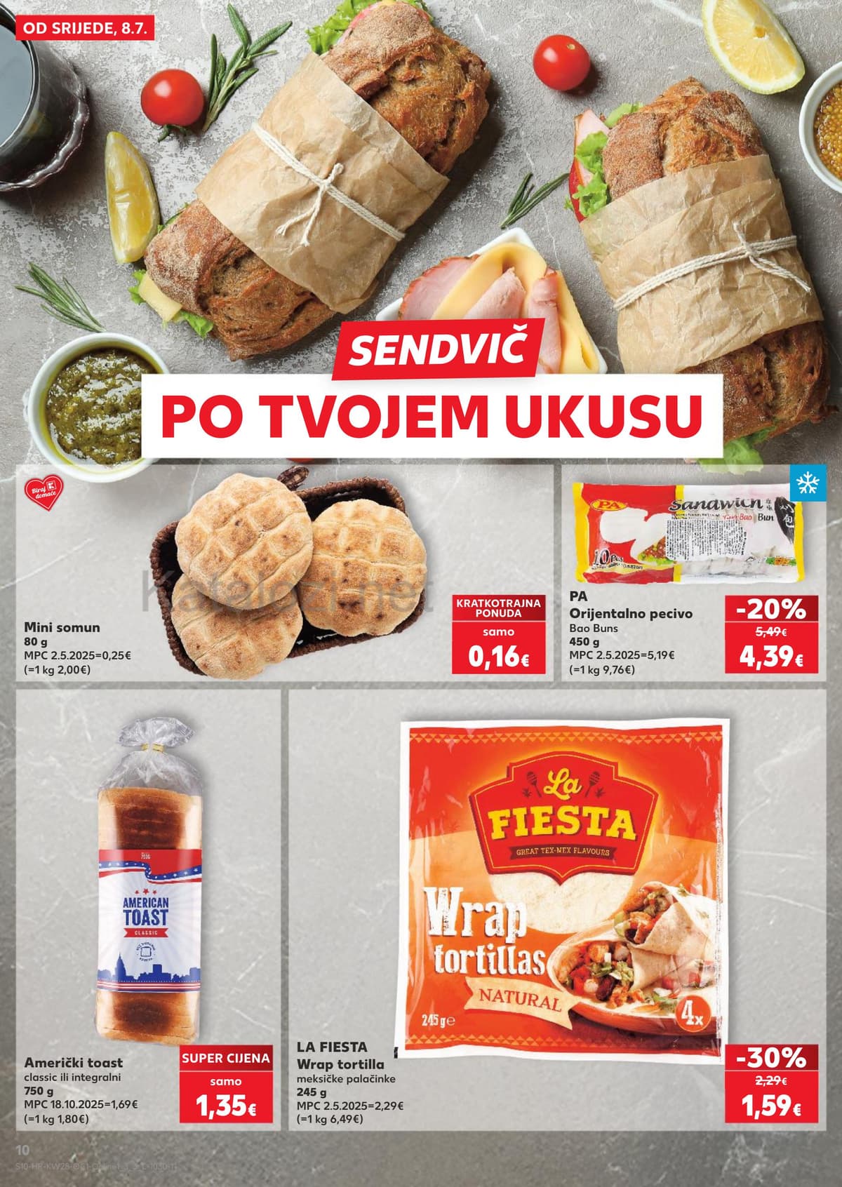 Stranica 10. Kaufland kataloga - Sendviči, najbolje od krumpira...