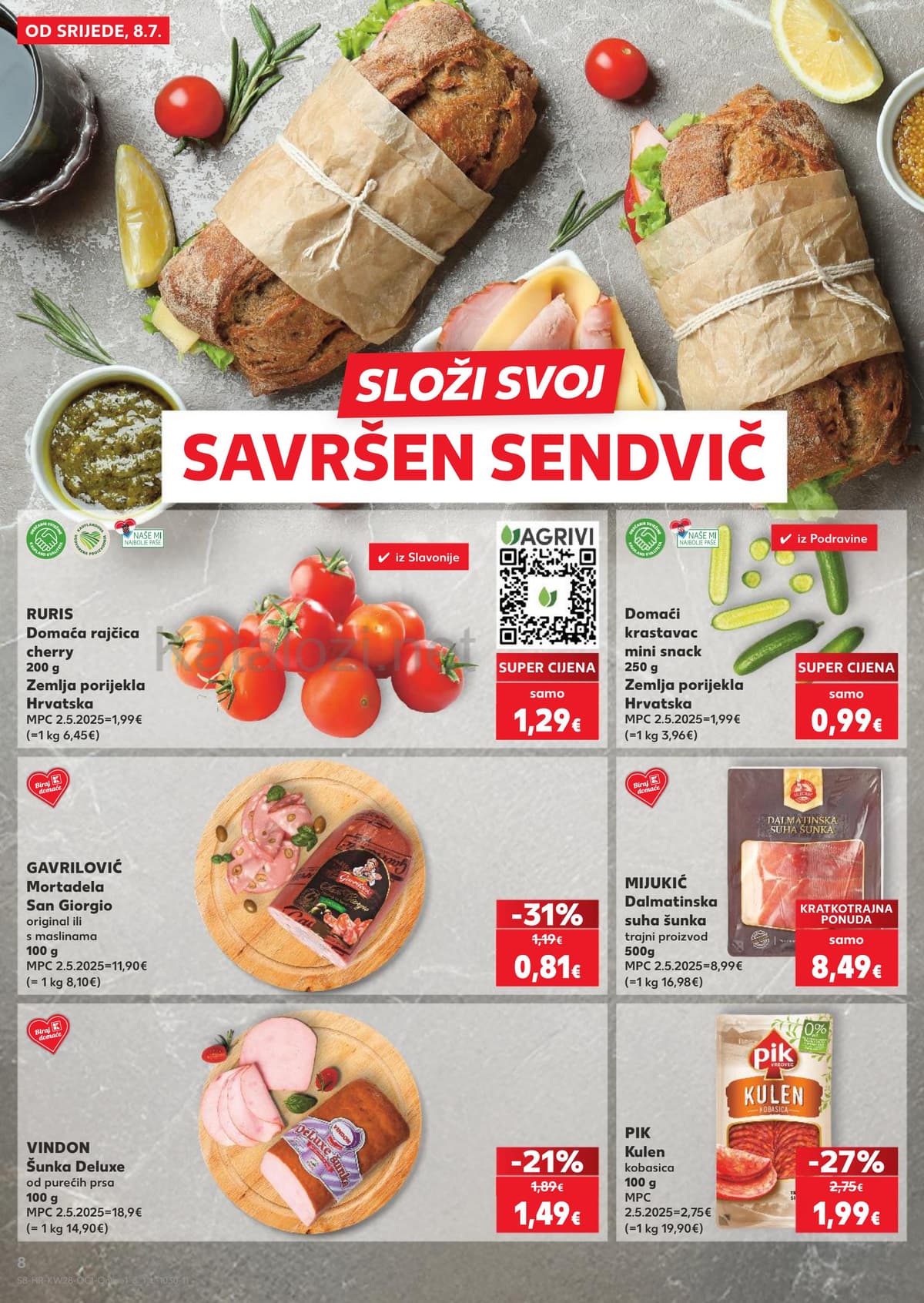 Stranica 8. Kaufland kataloga - Sendviči, najbolje od krumpira...