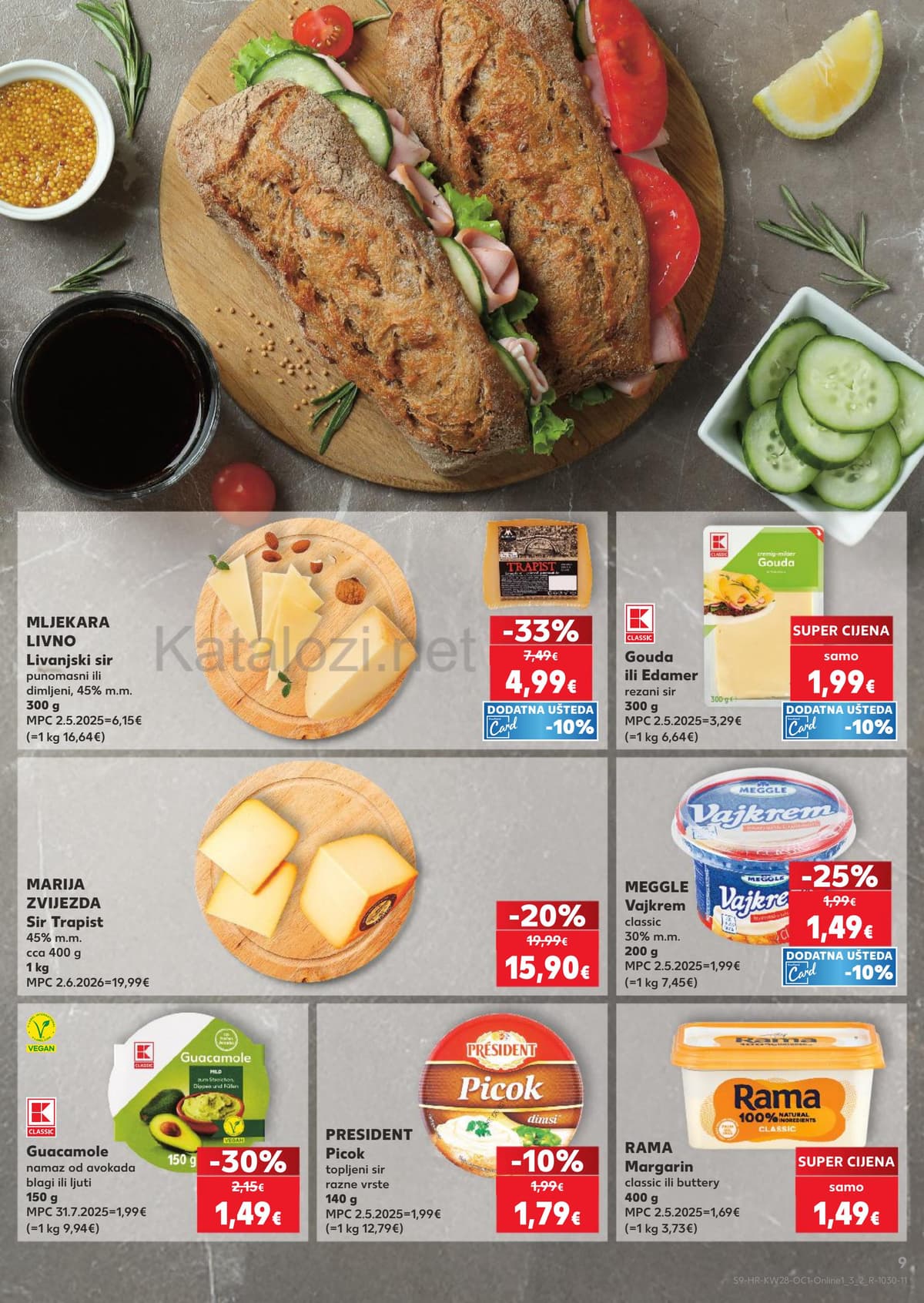 Stranica 9. Kaufland kataloga - Sendviči, najbolje od krumpira... od 04.07.2026