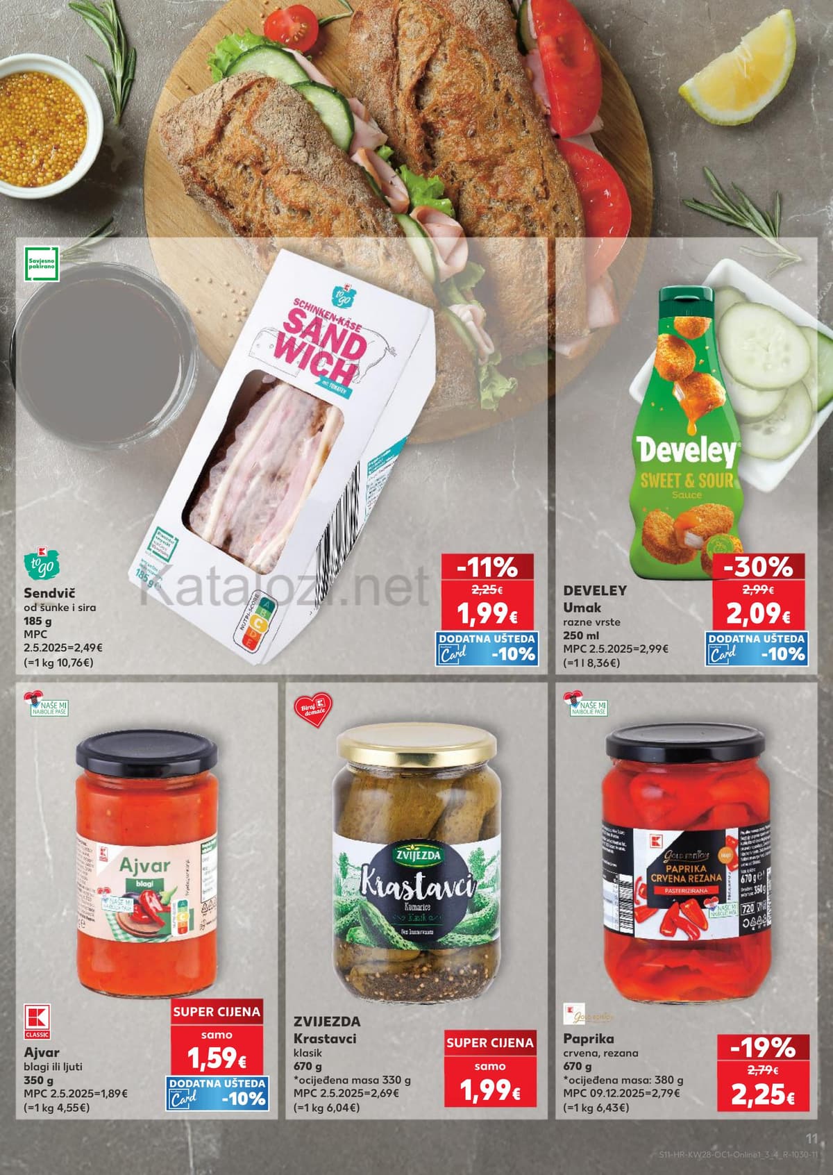 Stranica 11. Kaufland kataloga - Sendviči, najbolje od krumpira... od 04.07.2026