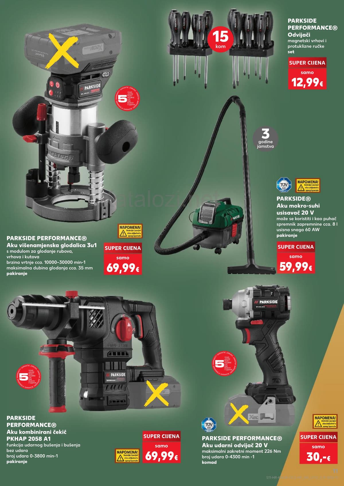 Stranica 11. Kaufland kataloga - Neprehrambeni proizvodi od 04.07.2026