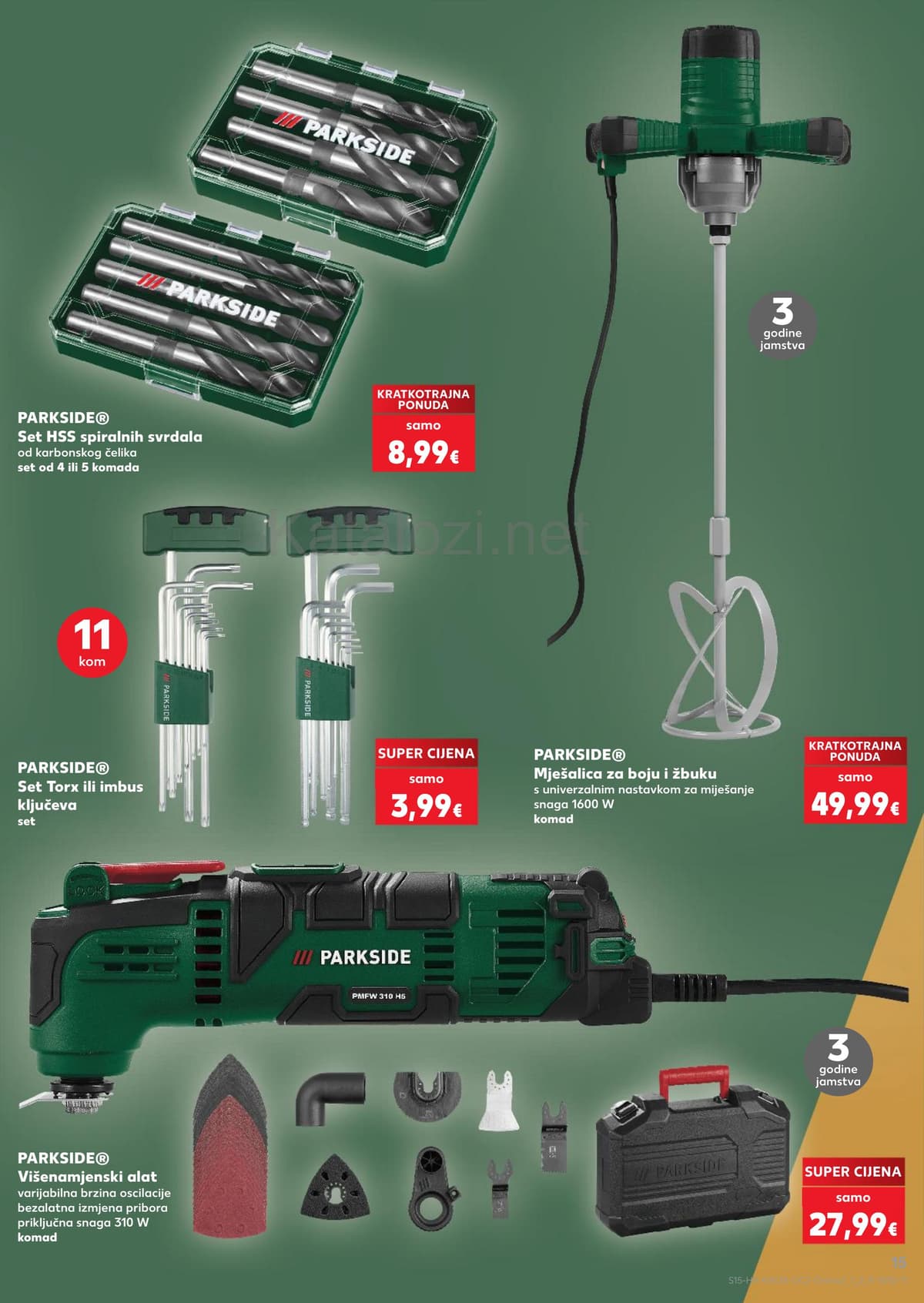 Stranica 15. Kaufland kataloga - Neprehrambeni proizvodi od 04.07.2026