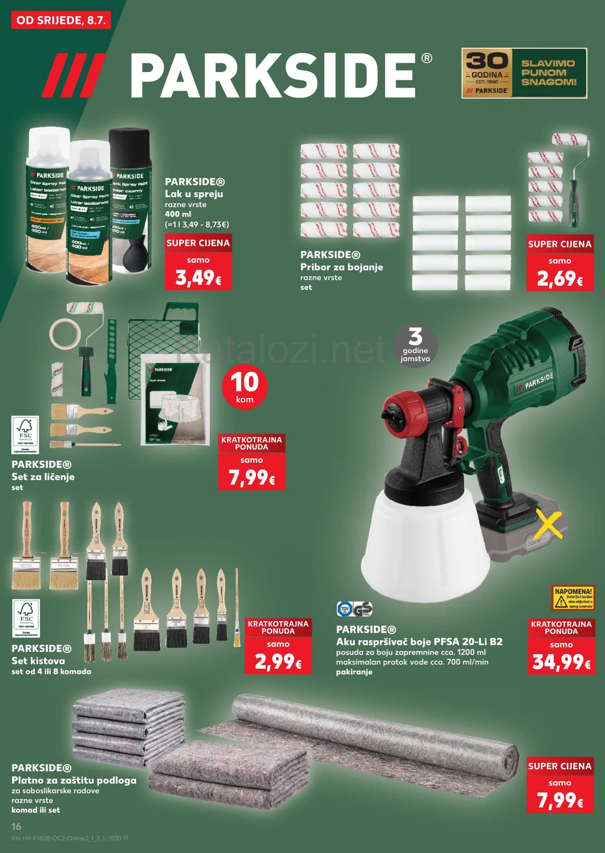 Stranica 16. Kaufland kataloga - Neprehrambeni proizvodi od 04.07.2026