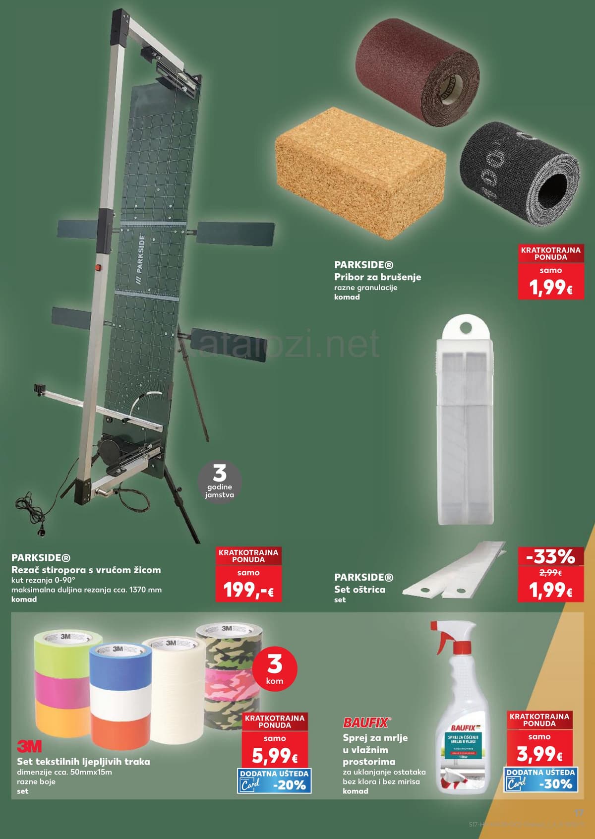 Stranica 17. Kaufland kataloga - Neprehrambeni proizvodi od 04.07.2026