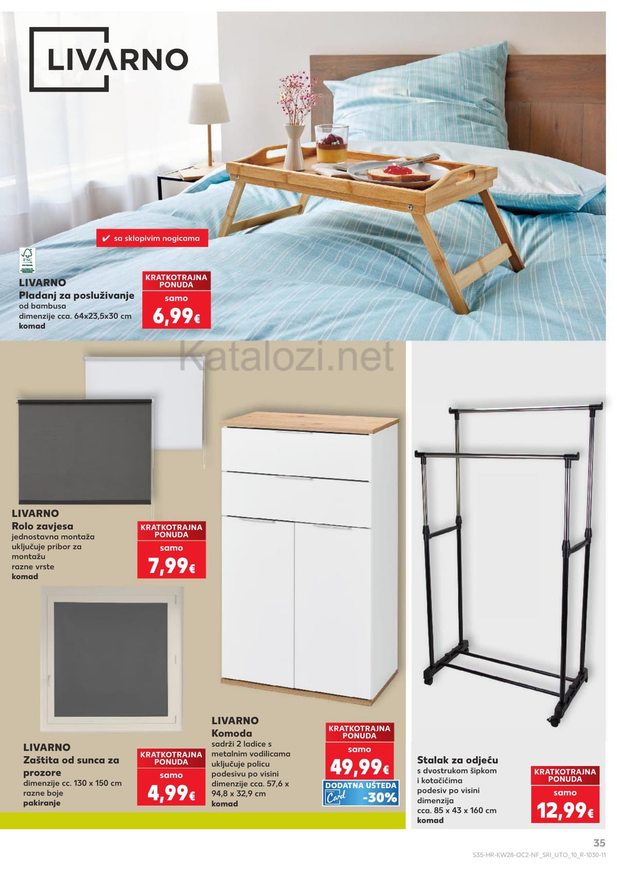 Stranica 35. Kaufland kataloga - Neprehrambeni proizvodi od 04.07.2026