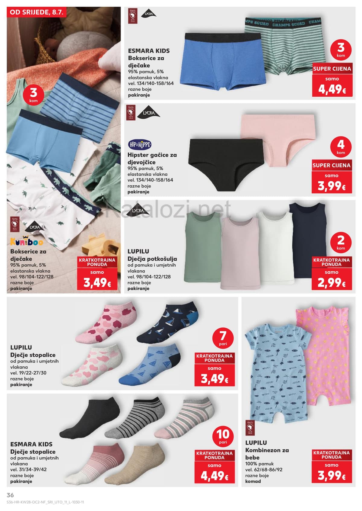 Stranica 36. Kaufland kataloga - Neprehrambeni proizvodi od 04.07.2026