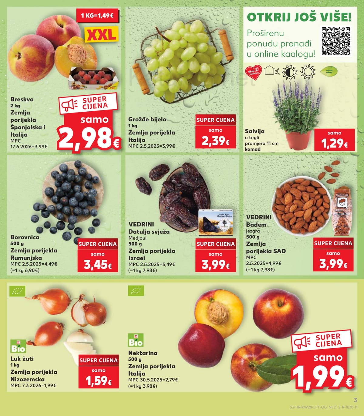 Stranica 3. Kaufland kataloga - Tjedna Akcija