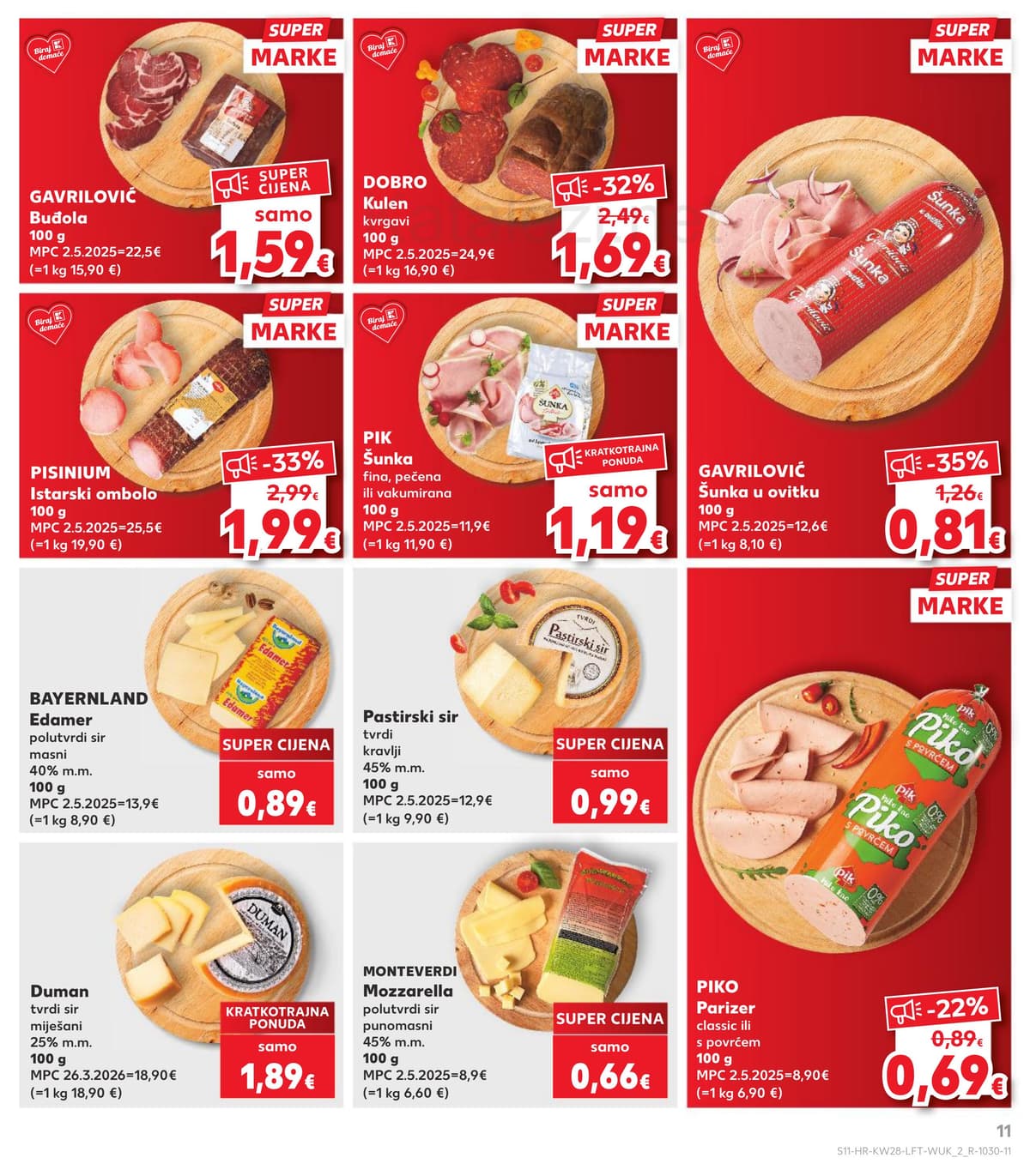 Stranica 11. Kaufland kataloga - Tjedna Akcija od 04.07.2026
