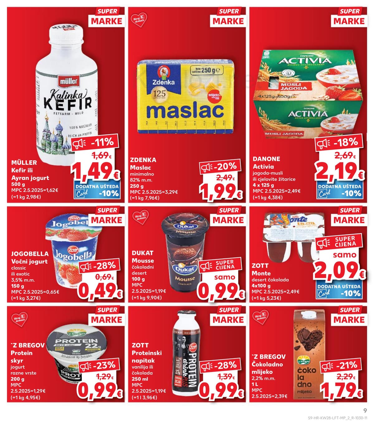 Stranica 9. Kaufland kataloga - Tjedna Akcija od 04.07.2026