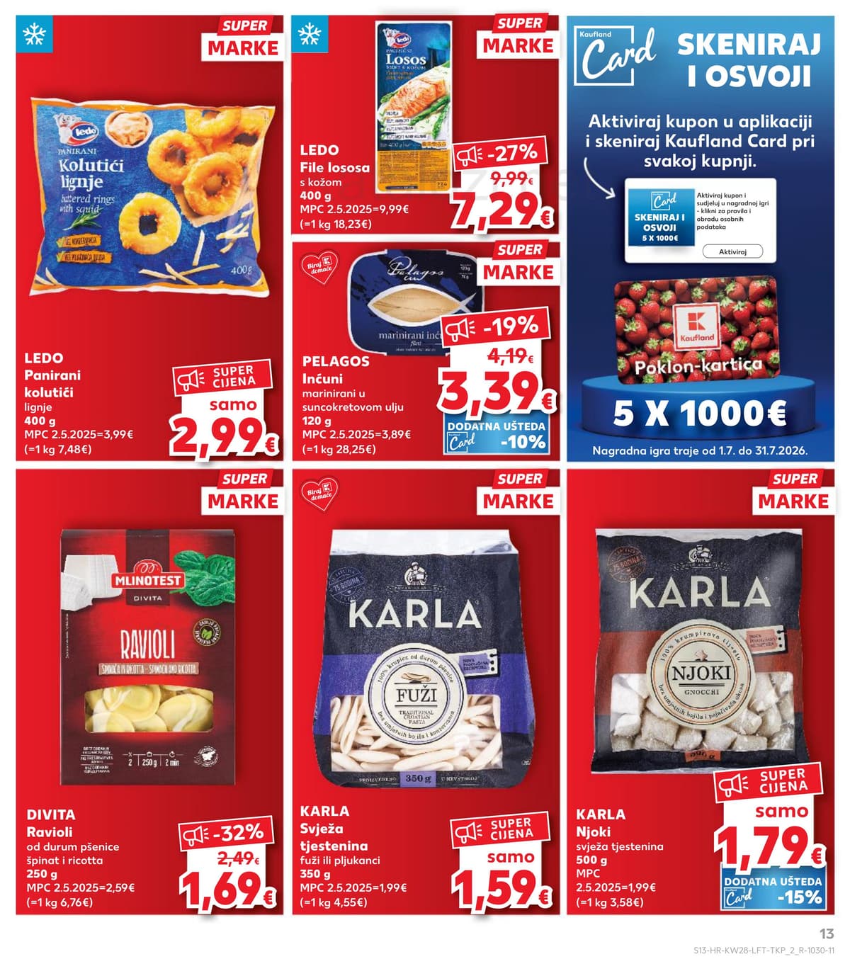 Stranica 13. Kaufland kataloga - Tjedna Akcija od 04.07.2026