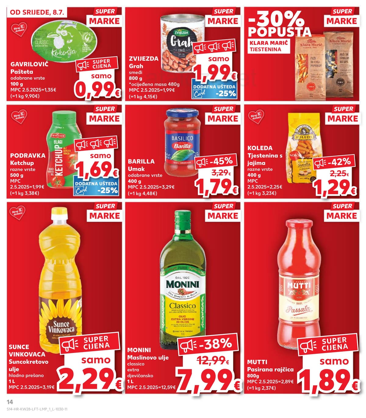 Stranica 14. Kaufland kataloga - Tjedna Akcija