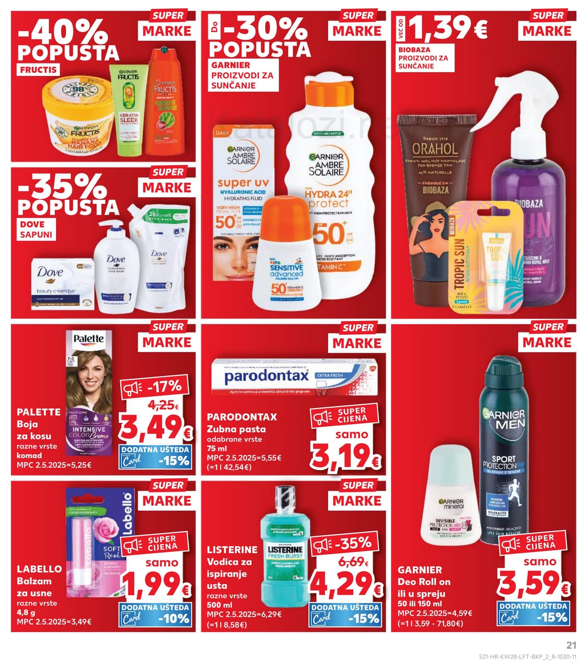 Stranica 21. Kaufland kataloga - Tjedna Akcija