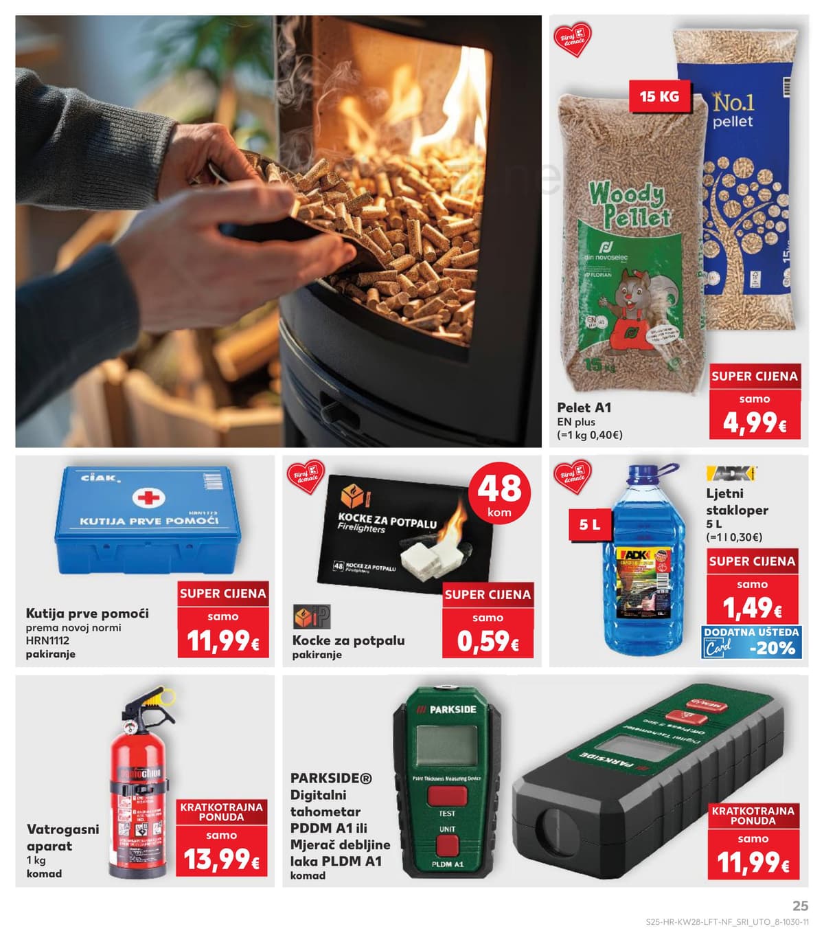 Stranica 25. Kaufland kataloga - Tjedna Akcija od 04.07.2026