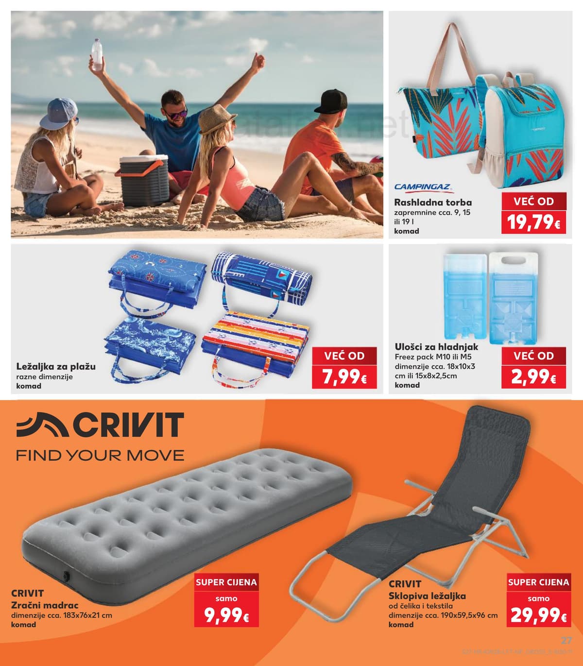 Stranica 27. Kaufland kataloga - Tjedna Akcija od 04.07.2026