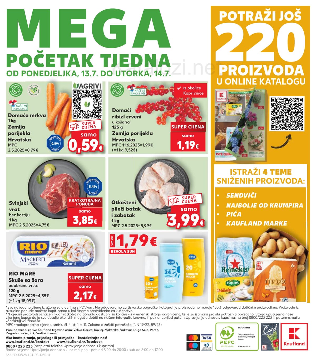 Stranica 32. Kaufland kataloga - Tjedna Akcija od 04.07.2026