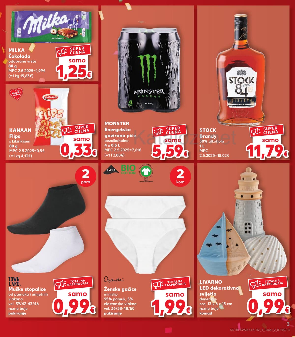 Stranica 3. Kaufland kataloga - Neviđene cijene od 04.07.2026